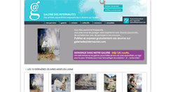 Desktop Screenshot of galeriedesinternautes.com